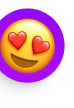 emodji love